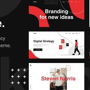 Modern Agency WordPress Template